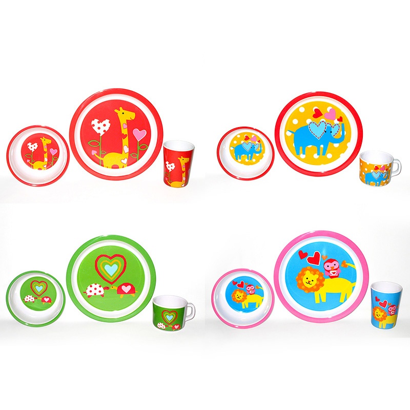 Melamine Children Dinner Sets